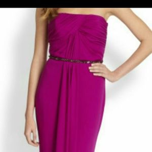 Orchid Badgley Mischka floor-length gown