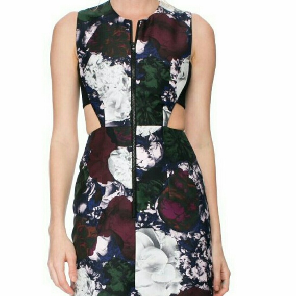 Josh Goot, Side cut-outs, midi-length dress - Picture 4 of 4