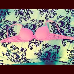 Pink by Victoria Secret Push-Up Demi Bra