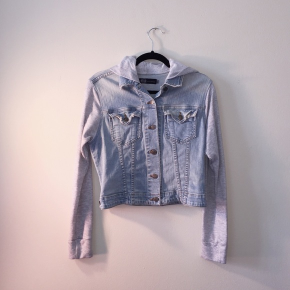 JET Denim and Sweatshirt Jacket