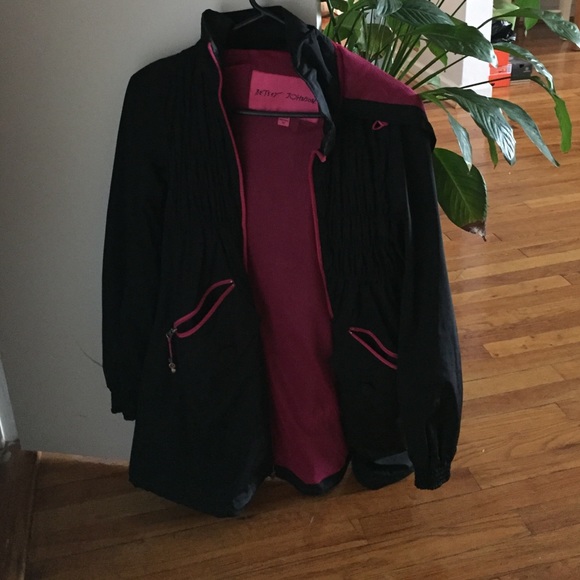 Betsey Johnson rain jacket