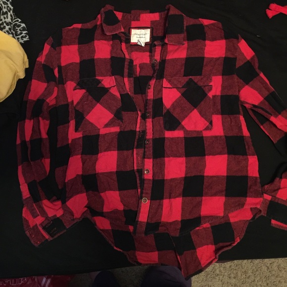 Red and black flannel