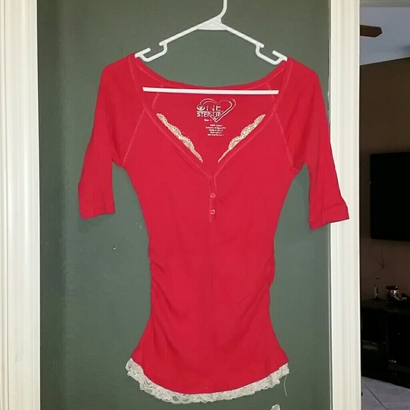 Cute half sleeve top