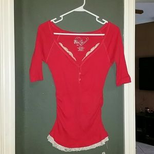 Cute half sleeve top