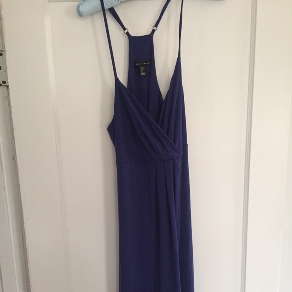 Dark blue maxi dress