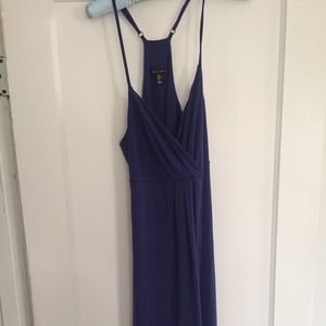 Dark blue maxi dress