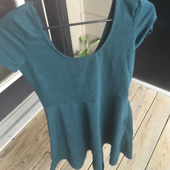 Teal dress from forever 21