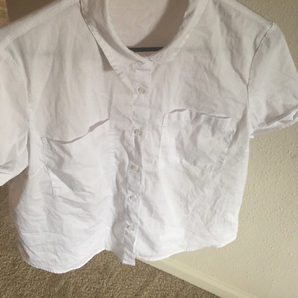 White classic button up