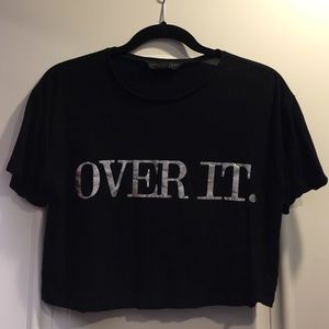 Topshop "Over It" T-shirt