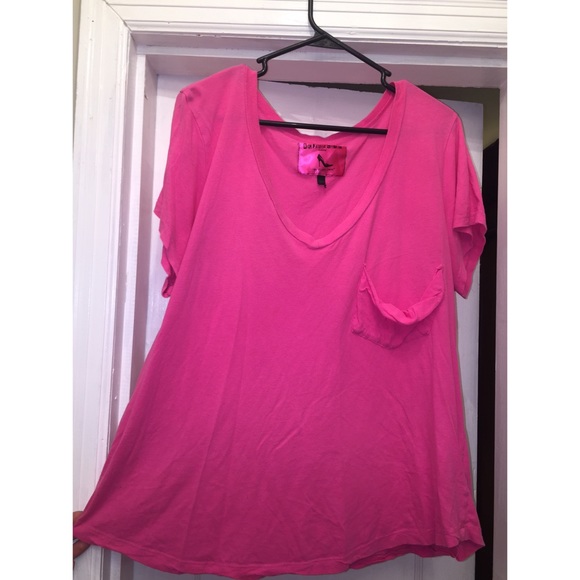 Flowy pink tee