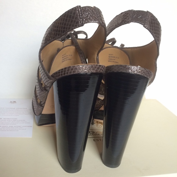 💥NEW💥Coach Platform Leather SANDAL🌟💥 - Picture 3 of 4