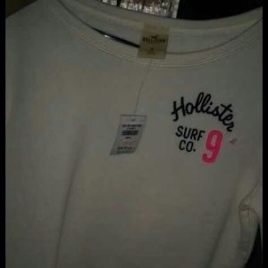 Hollister White Sweater