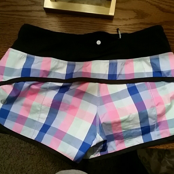 Lululemon speed shorts size 4 reserved for Kelly