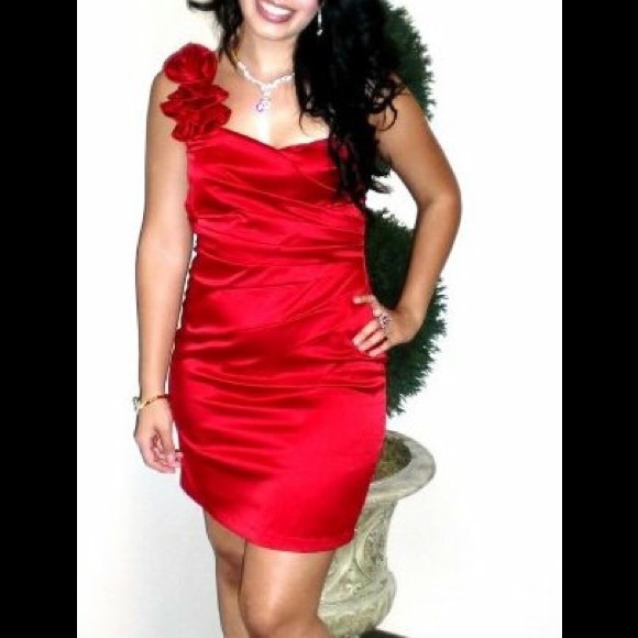 Red dress