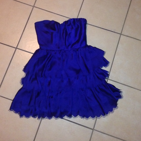 Gorgeous mini GiannI Bini Royal Blue dress!