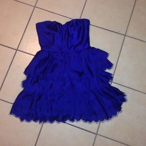 Gorgeous mini GiannI Bini Royal Blue dress!