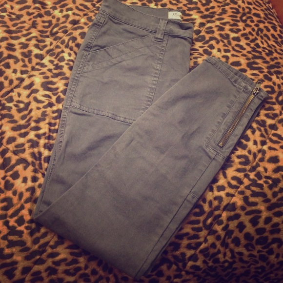 Madewell grey SKINNY FATIGUES pants - Picture 1 of 1