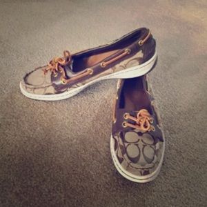 Coach boat shoes