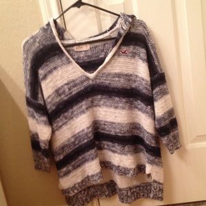 Hooded Hollister sweater