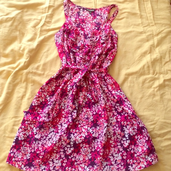 Ruffled Top Express Dress- Never used!