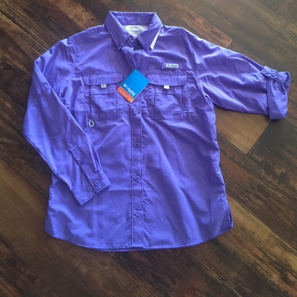 Purple Columbia Shirt