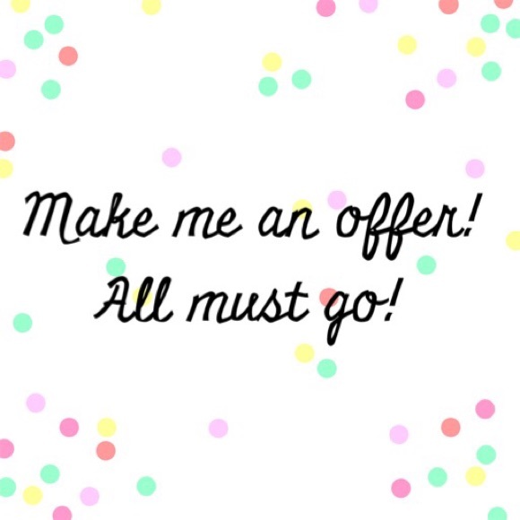 All negotiable!