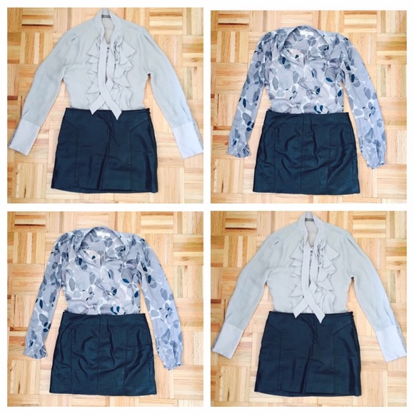 FULL OUTFIT BUNDLE! 2 tops and 1 skirt.