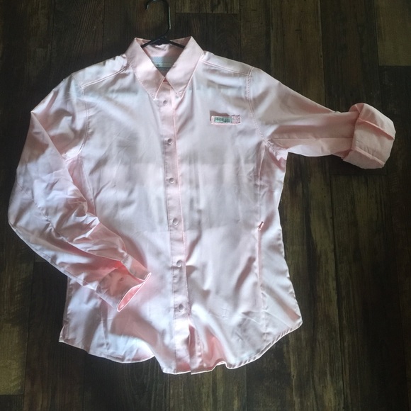 Baby pink Columbia long sleeve