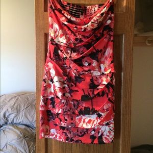 Short strapless party dress
