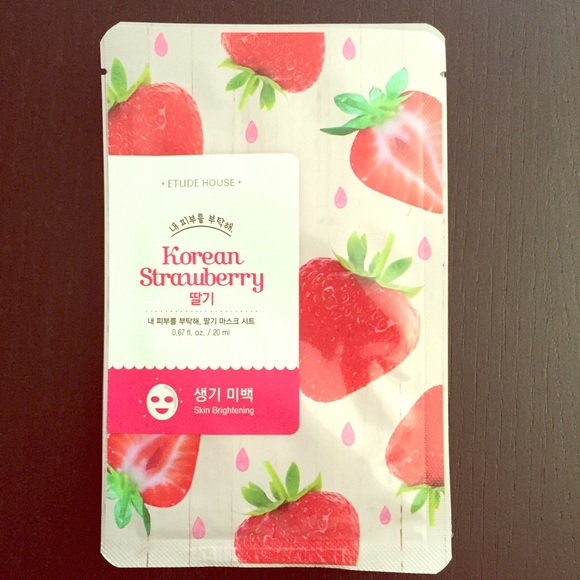 Étude Face Masks Korean Strawberry