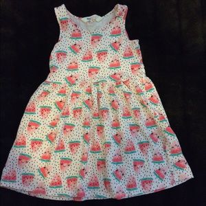 Watermelon kids dress