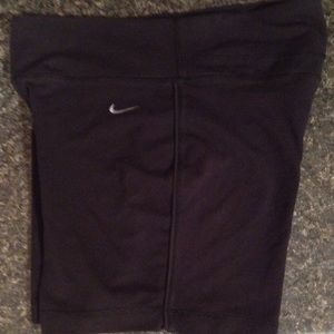 Ladies Black Nike Spandex Shorts