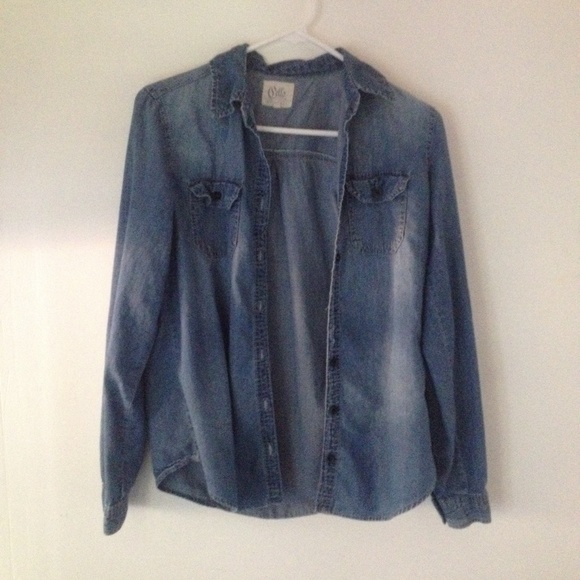 Denim Button Up