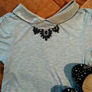 High Collar blouse