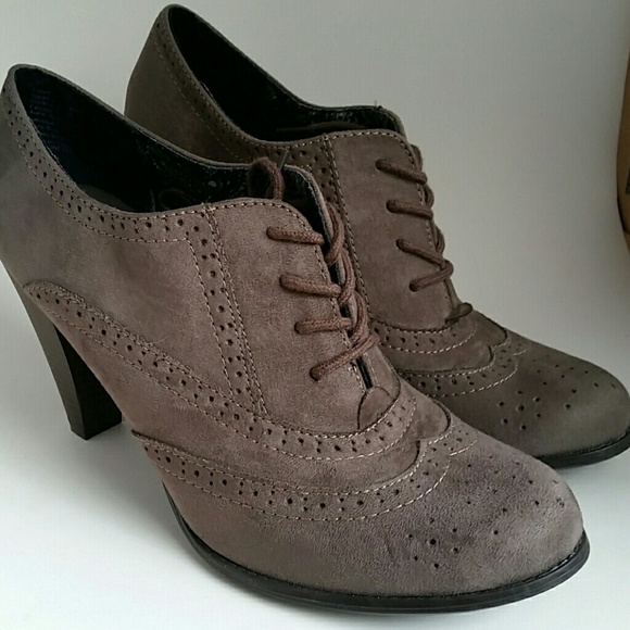 Tan booties