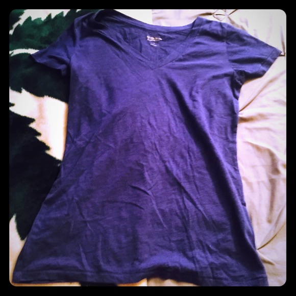 Blue v neck