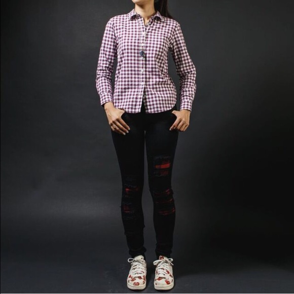 Steven Alan x barneys gingham shirt - Picture 2 of 2