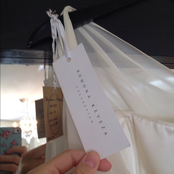 Grecian goddess wedding dress Ivory - Picture 3 of 4