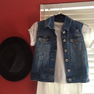 Denim vest