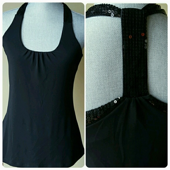 Express black dressy tank