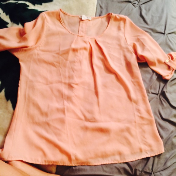 Light pink blouse