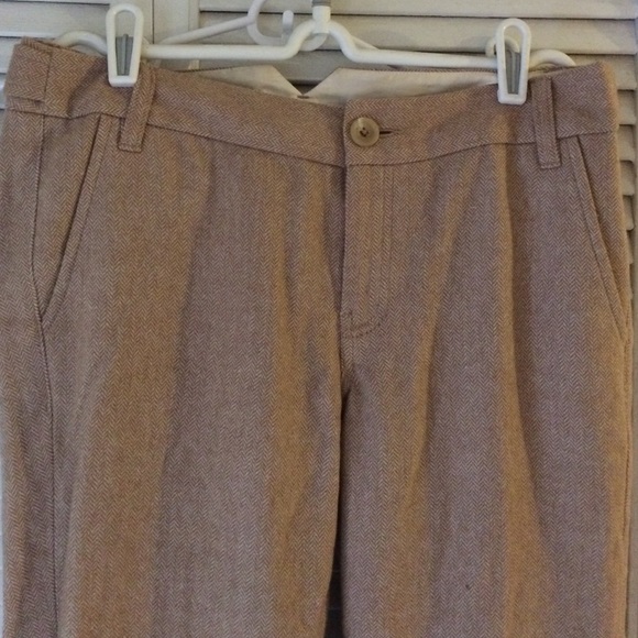 Banana republic dress pants slacks. Tan. Size 4
