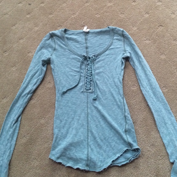 Free people lace up thermal