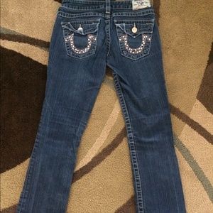 True Religion Bedazzled Jeans Size 26
