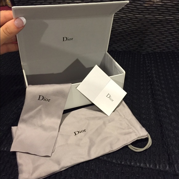 🌟Authentic Dior Sunglasses Case & ALL Accessories