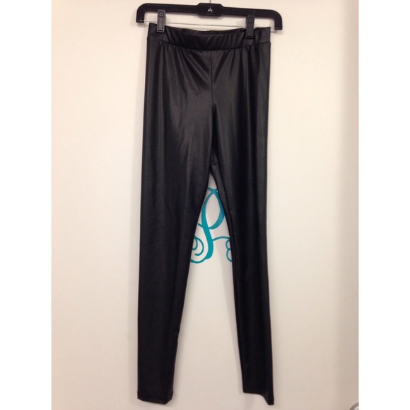 Forever 21 leather leggings