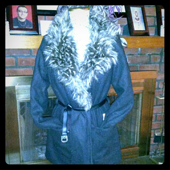 NWT Jou Jou faux  fur jacket - Picture 1 of 2