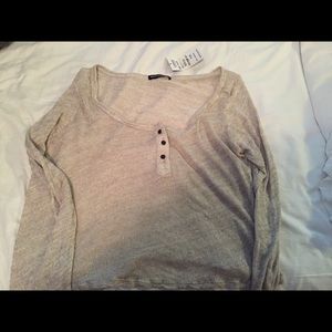 brandy Melville sweater with 3 buttons