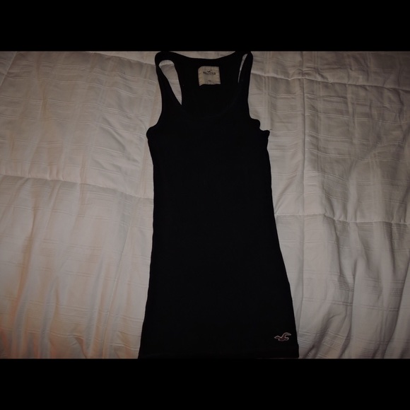 Hollister dark navy blue tank top