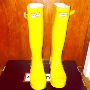 Hunter rain boots